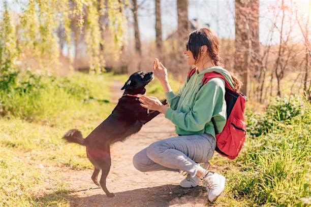 Singles with Furry Pets Nature Walk Social