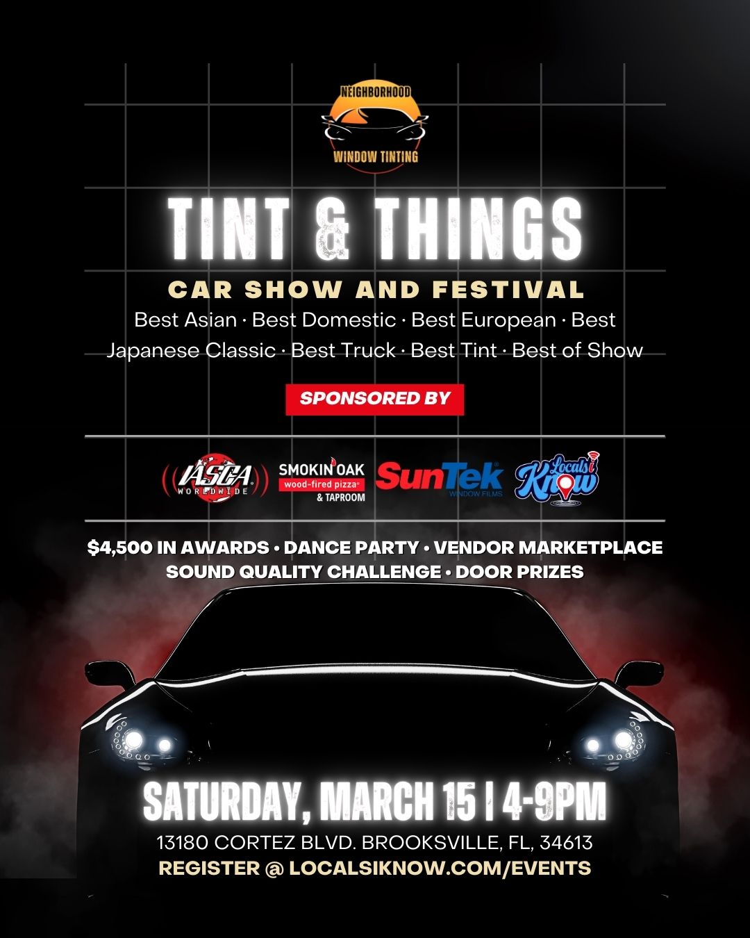 Tint & Things Spring Car Show and Festival