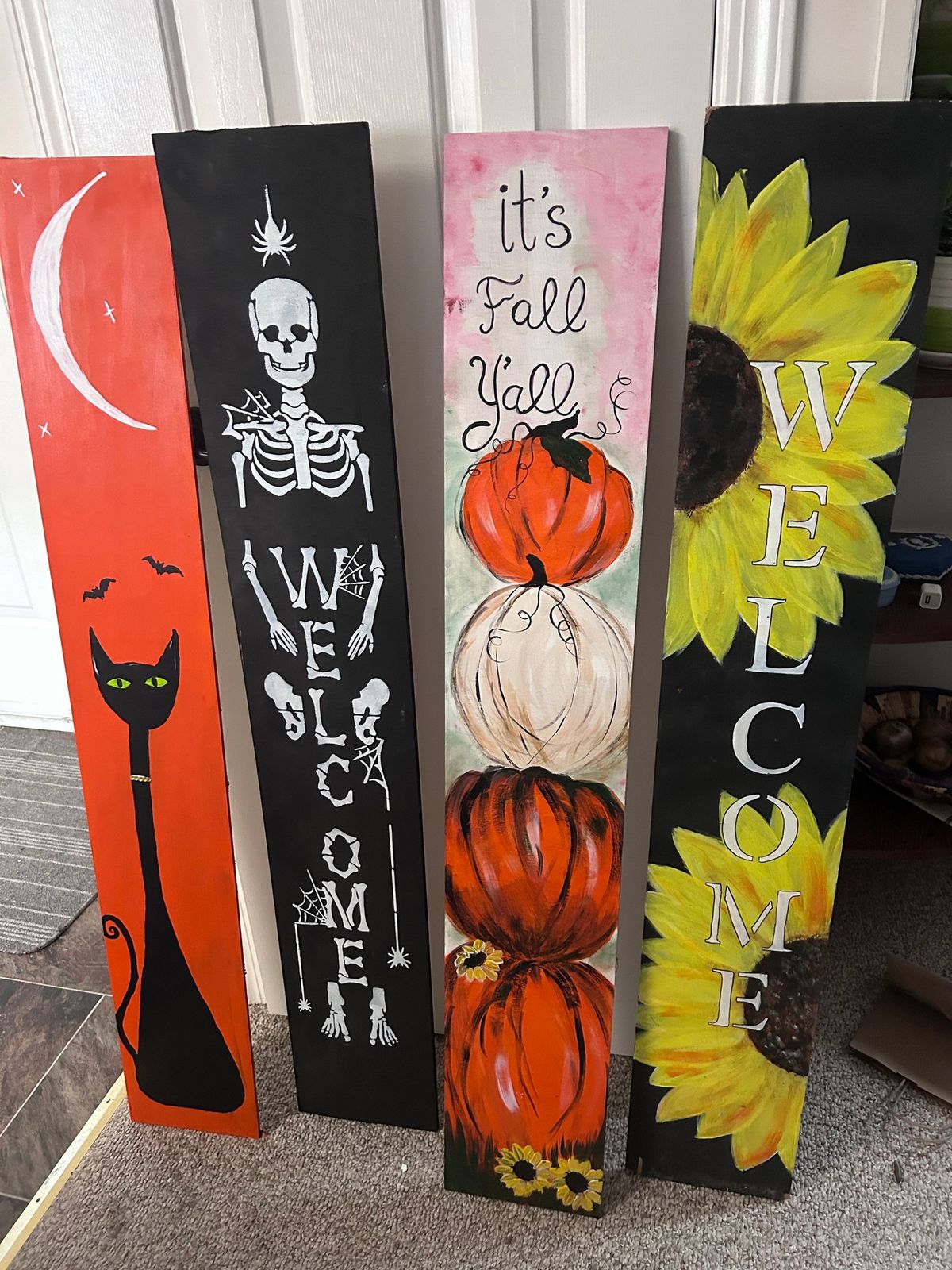 Fall Porch boards