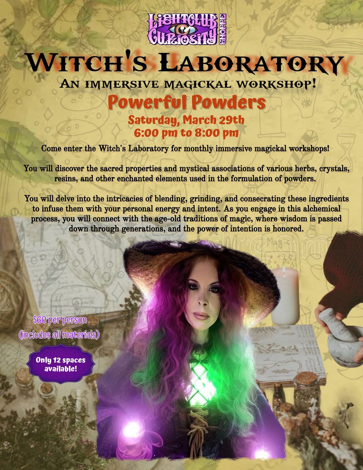 Witch's Laboratory: Powerful Powders