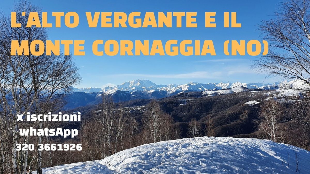 L'alto Vergante e il monte Cornaggia (NO) 921 mt