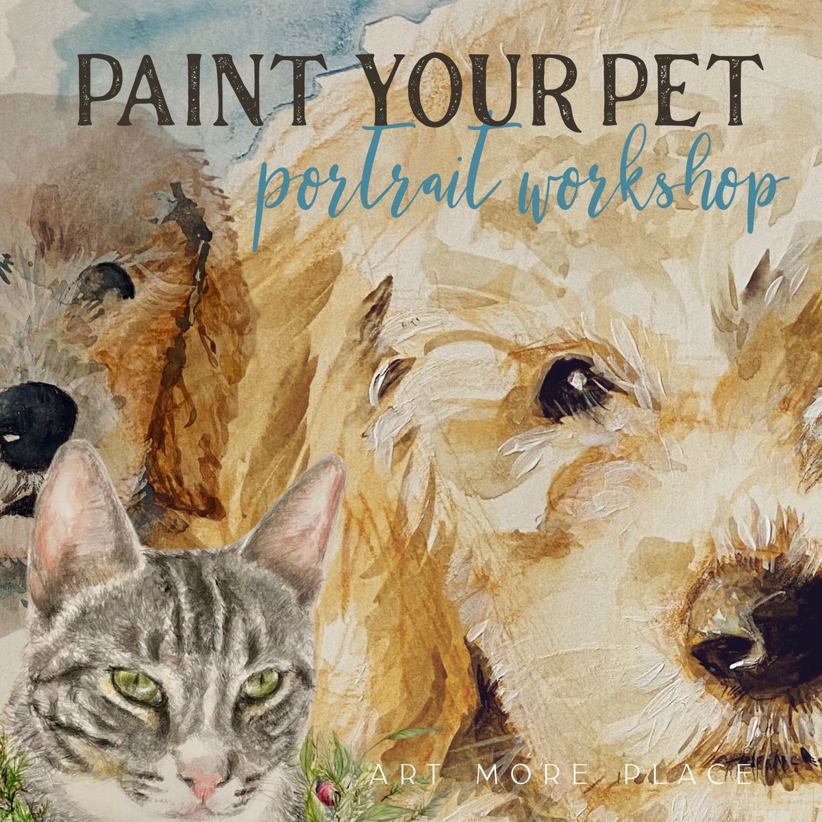 Paint Your Pet Mixed Media Workshop