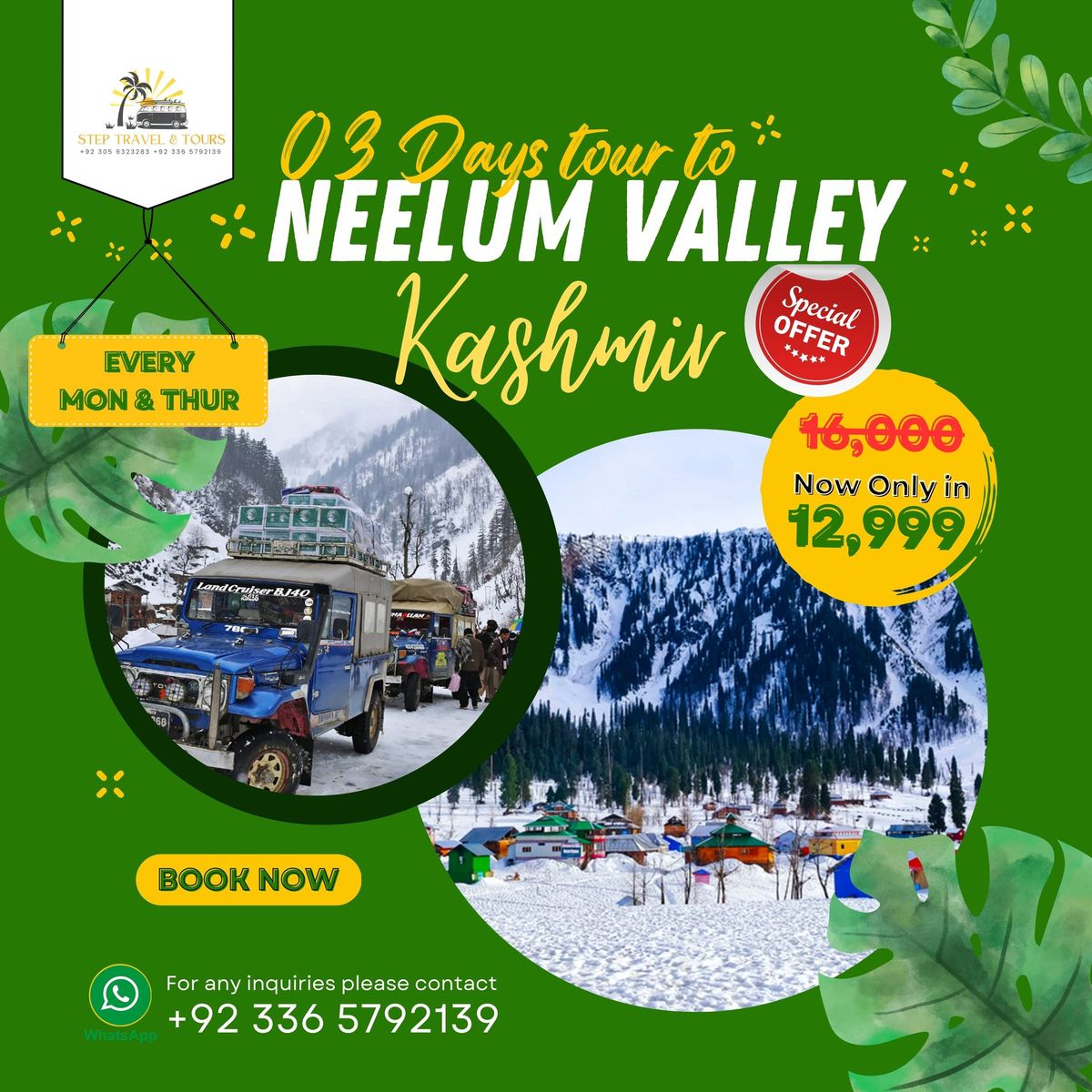 03 Day Tour to Neelum Valley, Arang Kel (Kashmir)