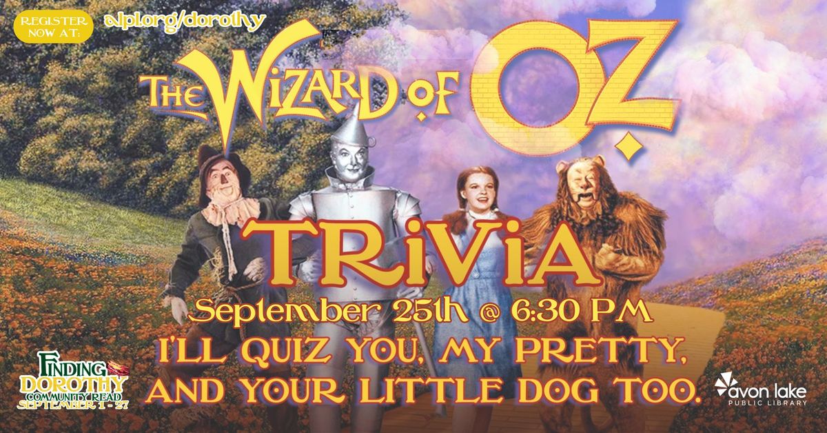 Wizard of Oz Trivia 