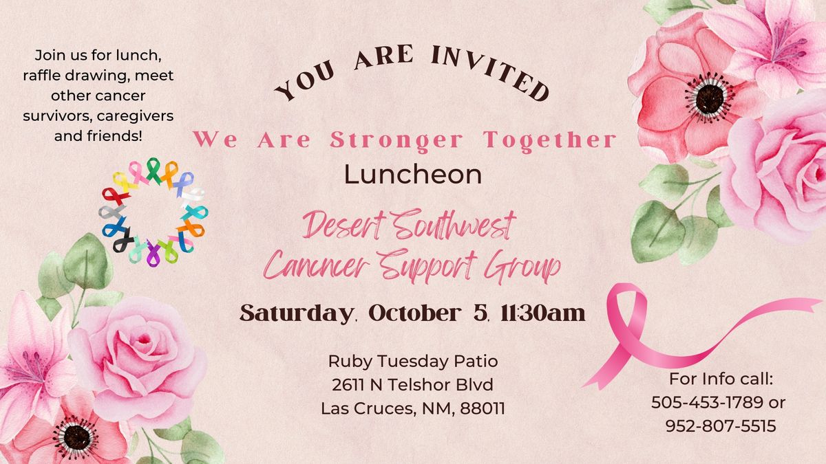 We Are Stronger Together Luncheon