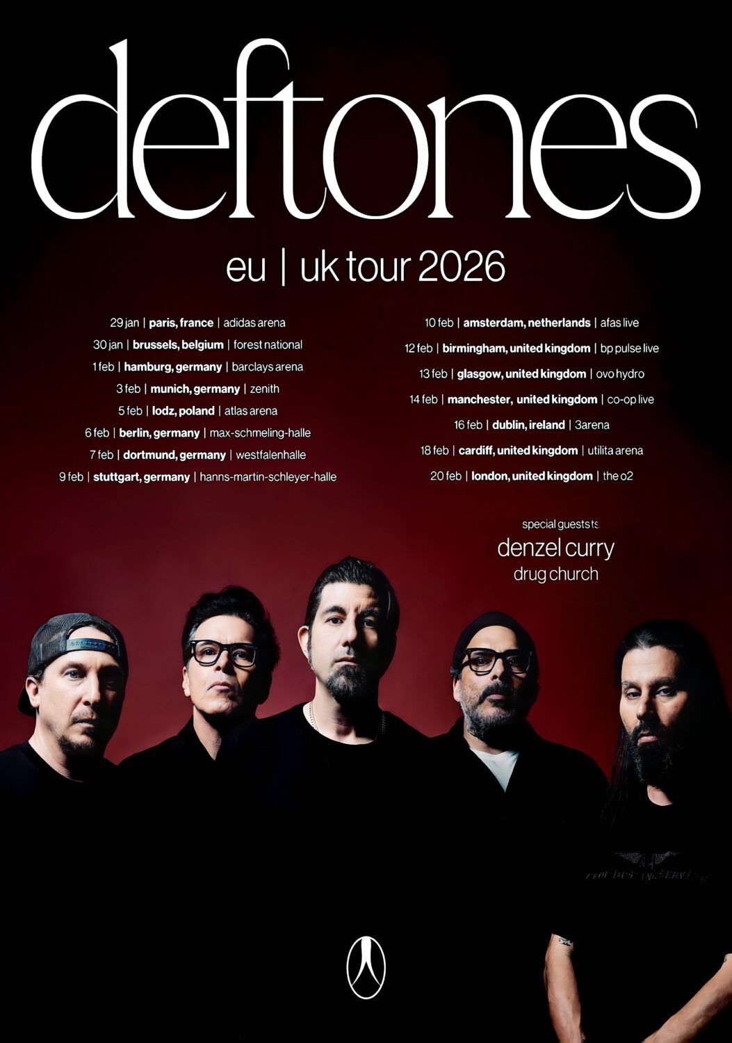 Deftones Brussels Tickets