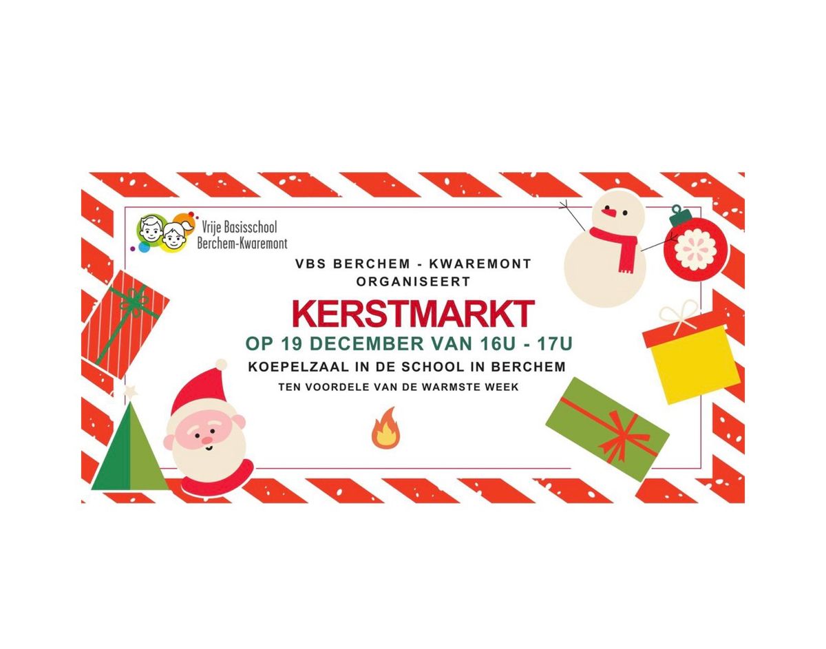 Kerstmarkt VBS Berchem - Kwaremont