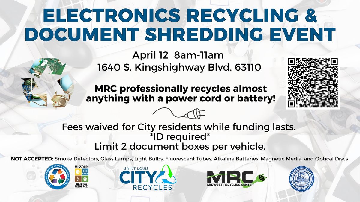 Electronic Recycling Event