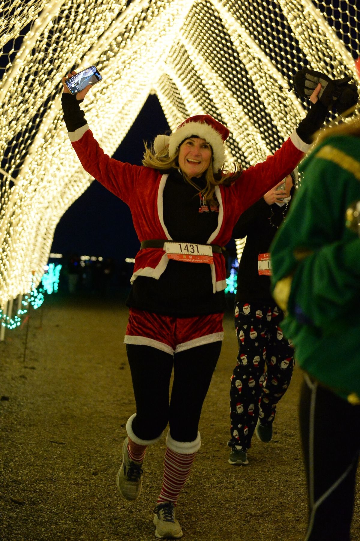 Santa's Run through the Lights 5K Run\/Walk