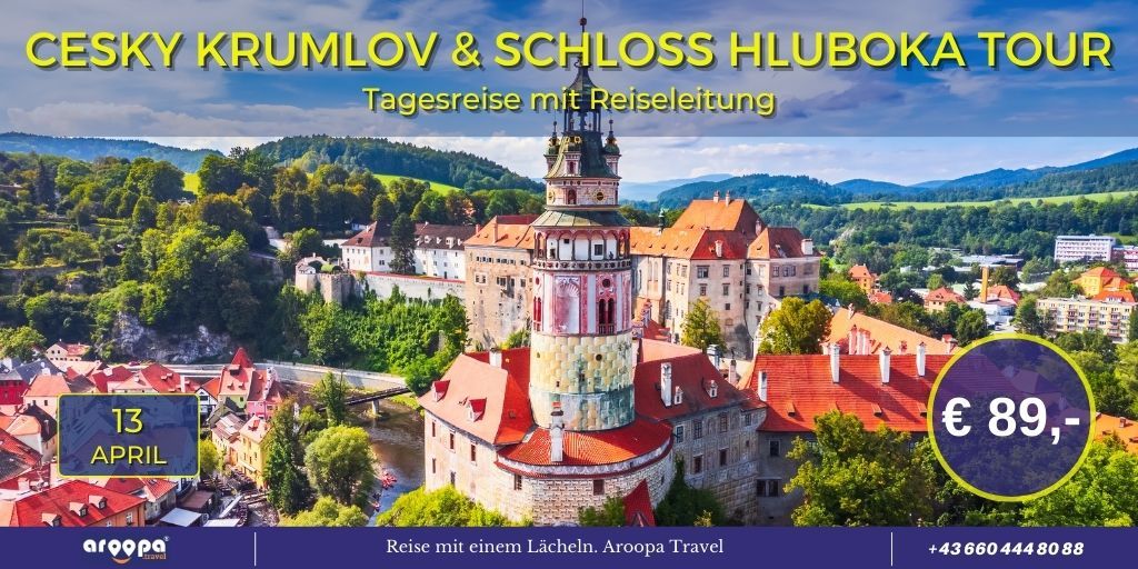 \ud83c\udde8\ud83c\uddffCESKY KRUMLOV & SCHLOSS HLUBOKA\ud83c\udde8\ud83c\uddff mit Reiseleitung p.P. \u20ac 89,-