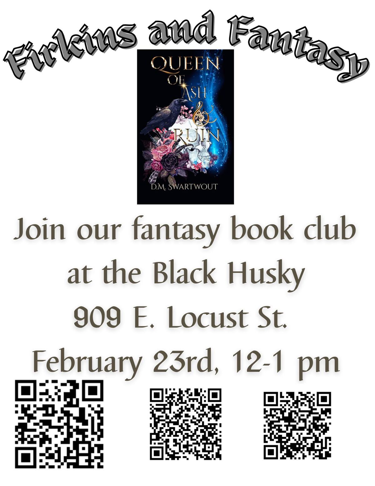 Firkins and Fantasy epic fantasy book club