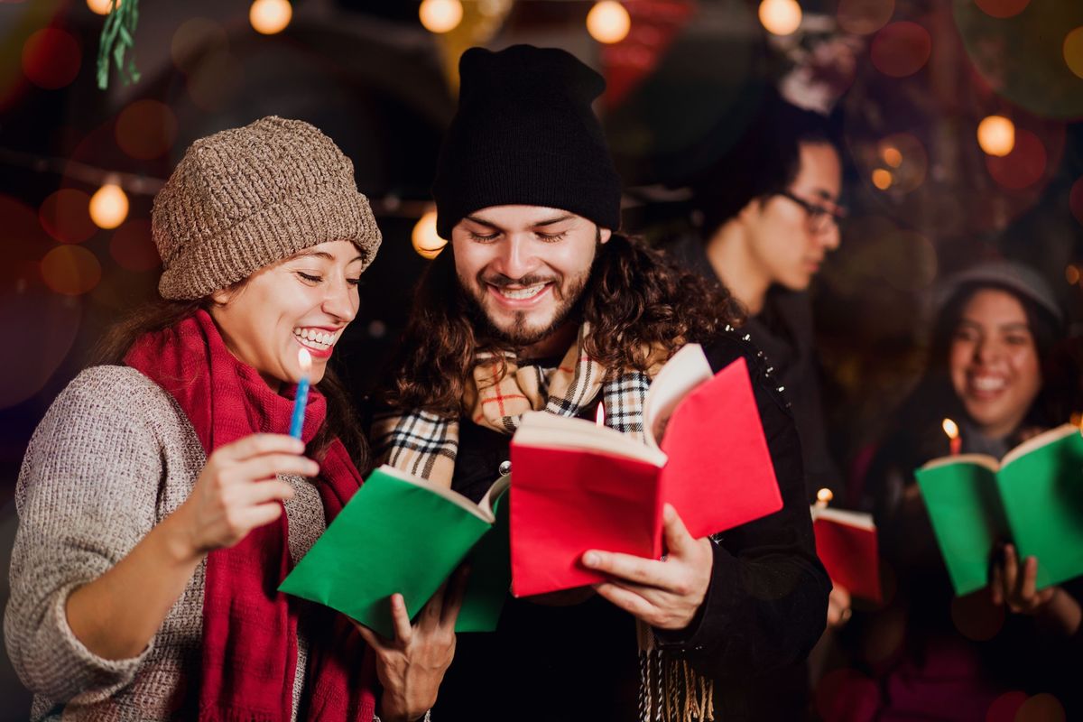 Christmas Carol sing-a-long with Bow River