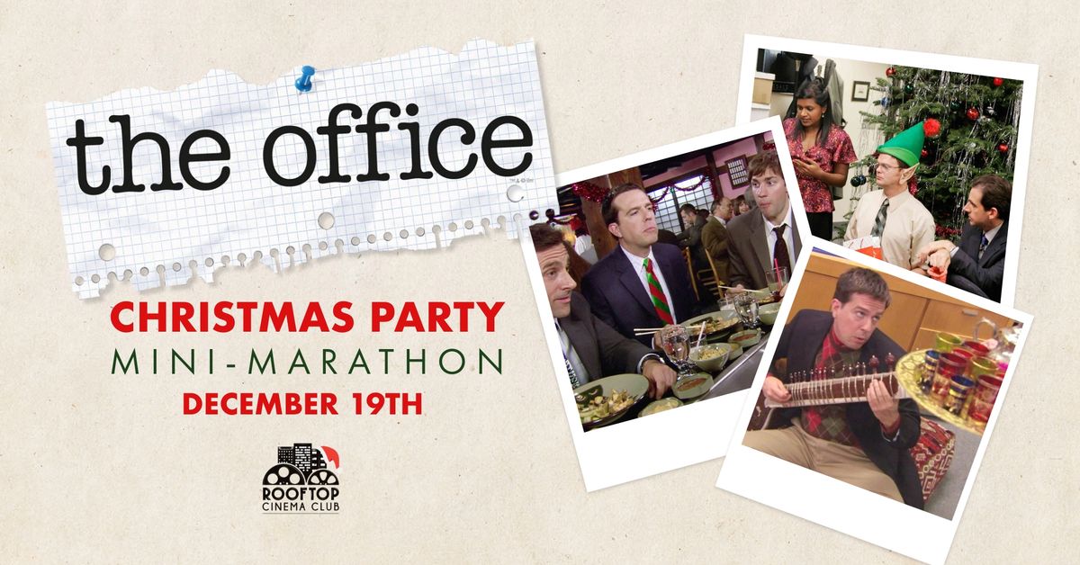 THE OFFICE MINI MARATHON @ Rooftop Cinema Club - South Beach