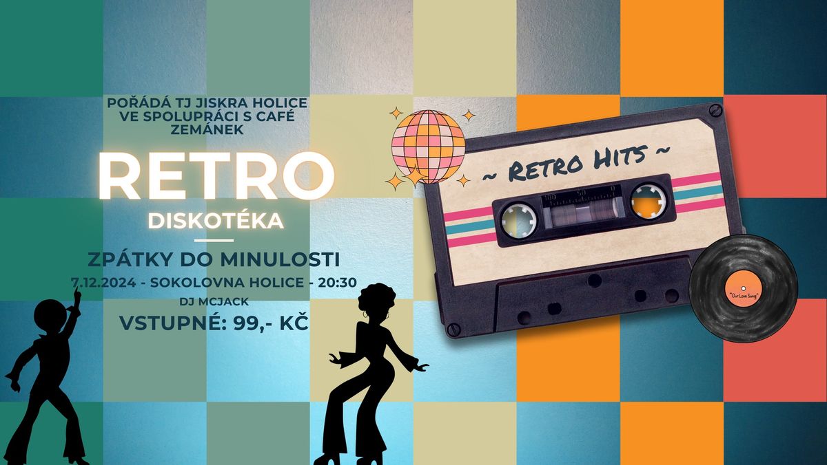 Retro diskot\u00e9ka - zp\u00e1tky do minulosti