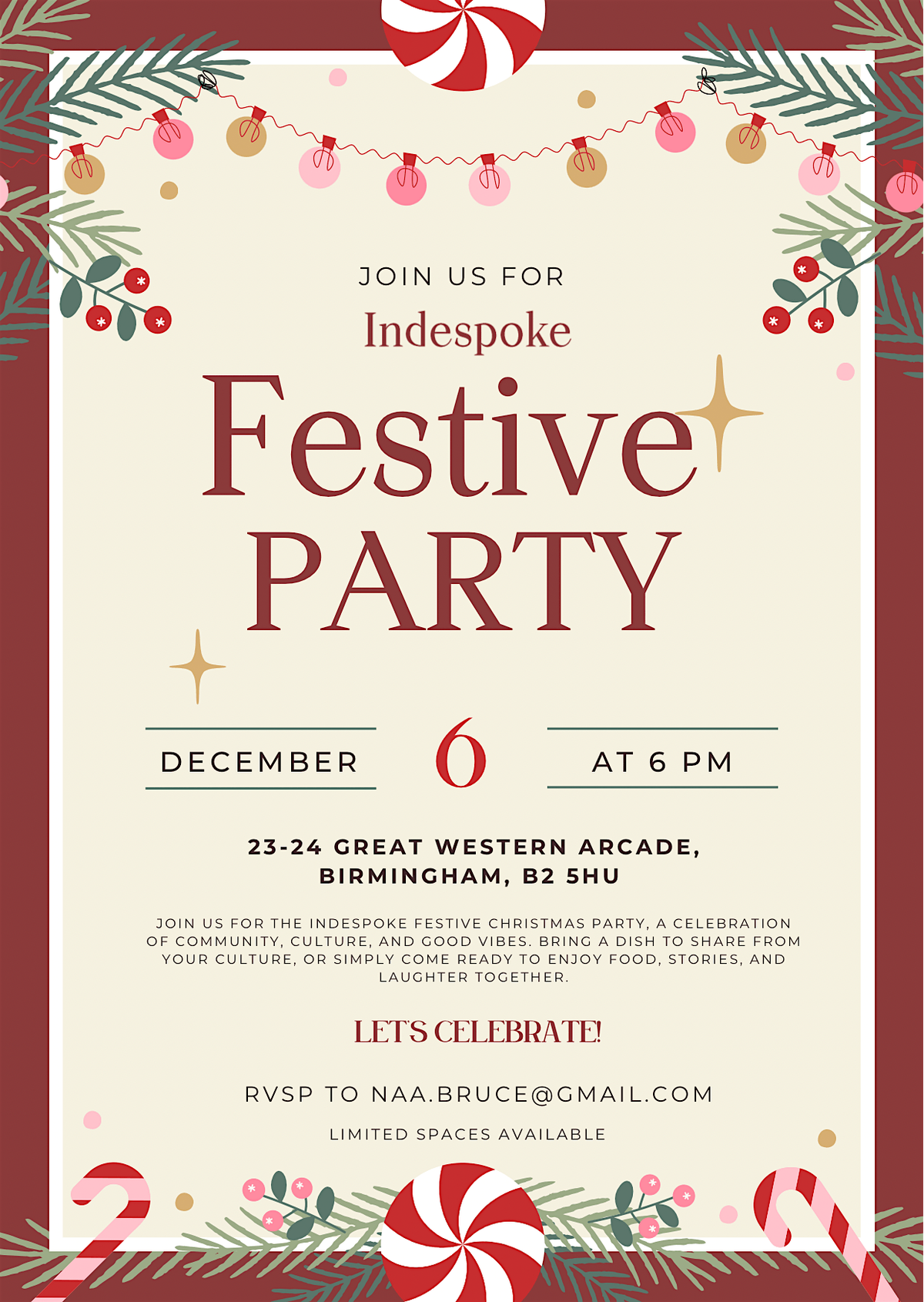 Indespoke Festive Gathering