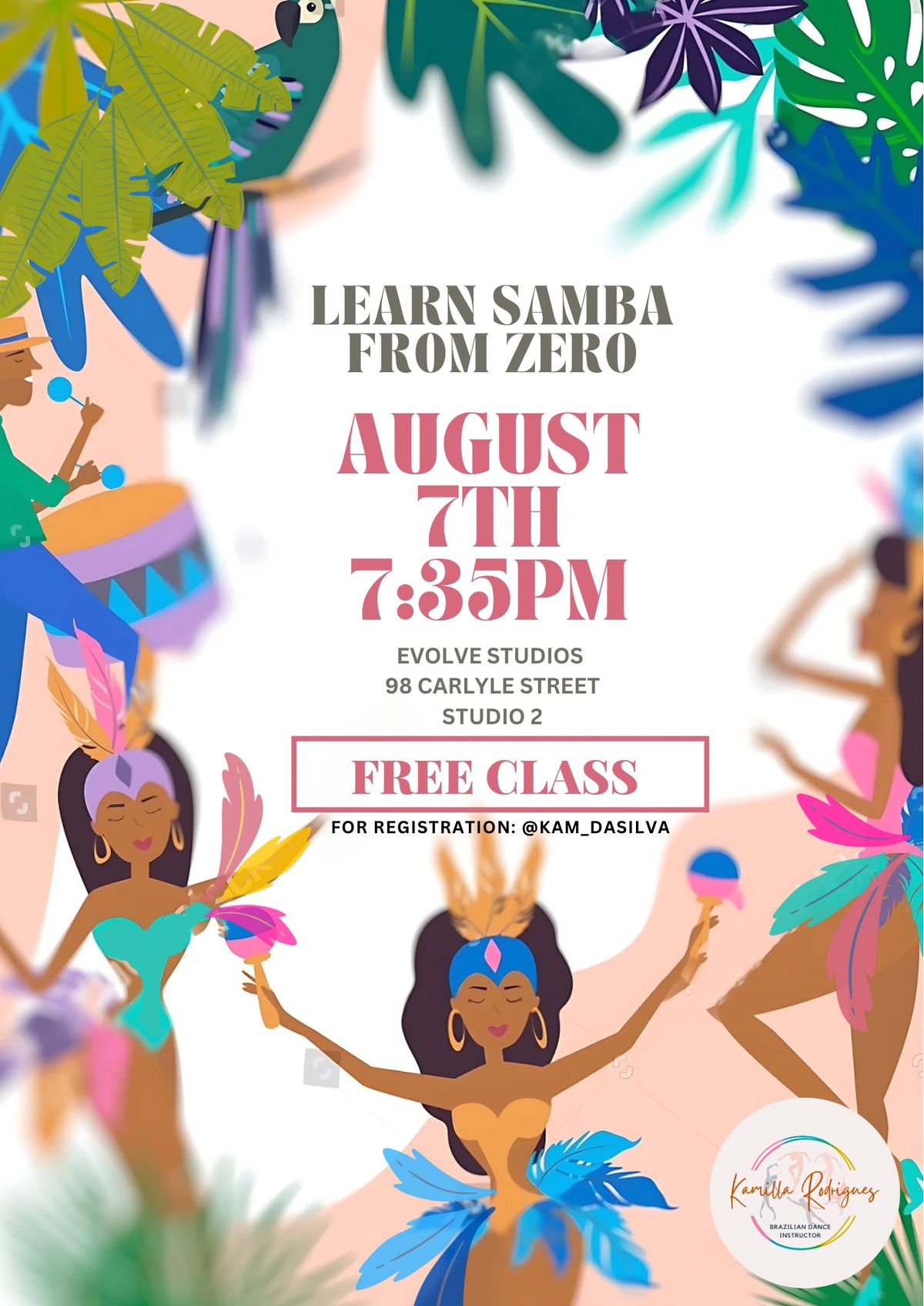 SAMBA BEGINNERS \u2022LEVEL 1\u2022