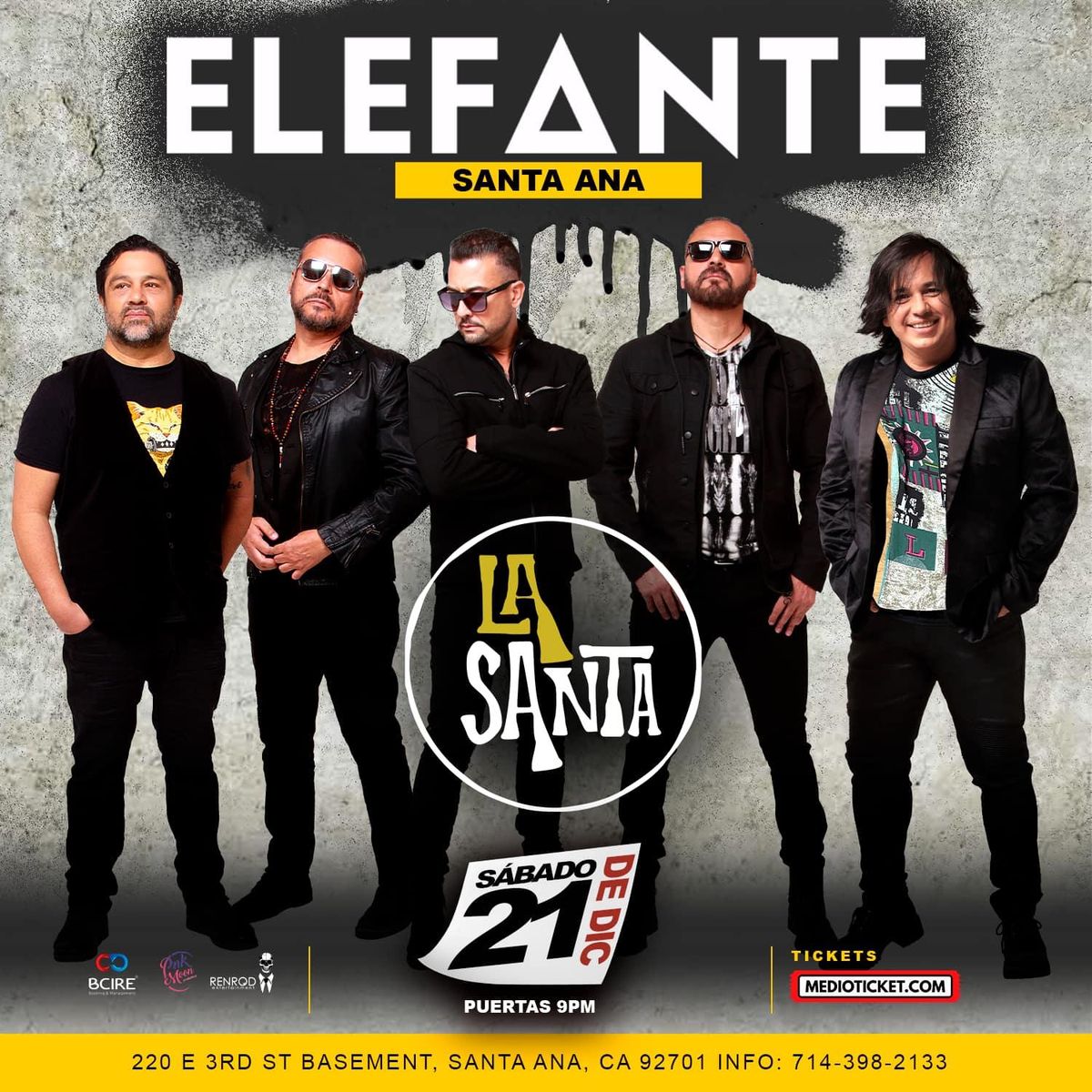 ELEFANTE EN SANTA ANA