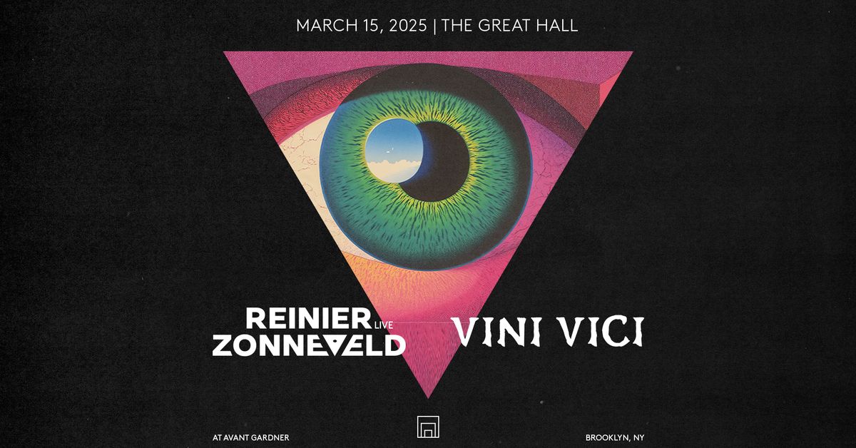 Reinier Zonneveld (Live) x Vini Vici