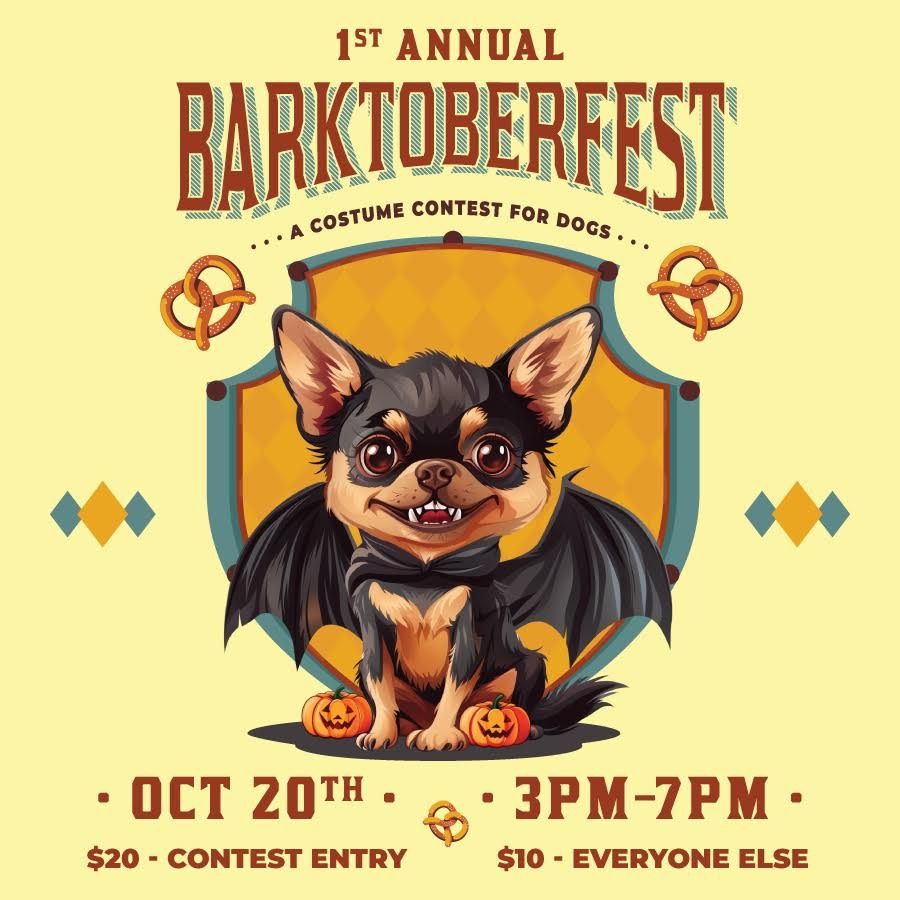 Barktoberfest: A Costume Contest for Dogs w\/ Henry The Invisible, Jo James and Train Station Junkies