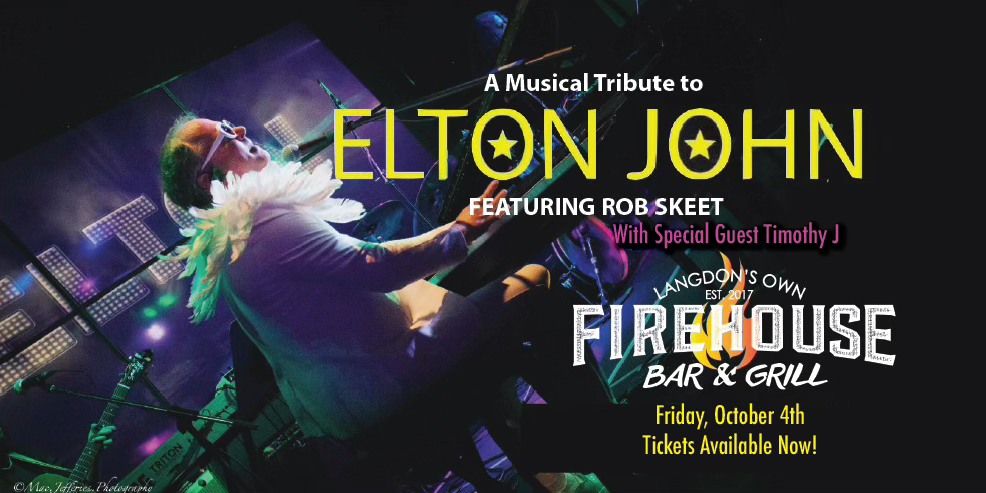 A Musical Tribute to Elton John is BACK!