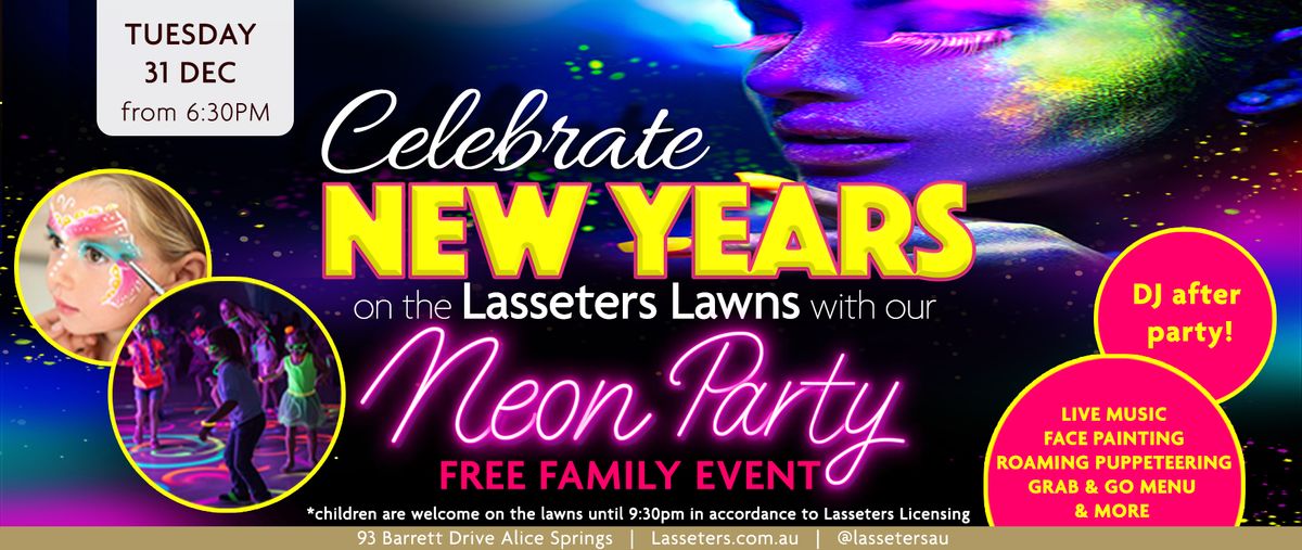 Lasseters NYE FREE Family Event