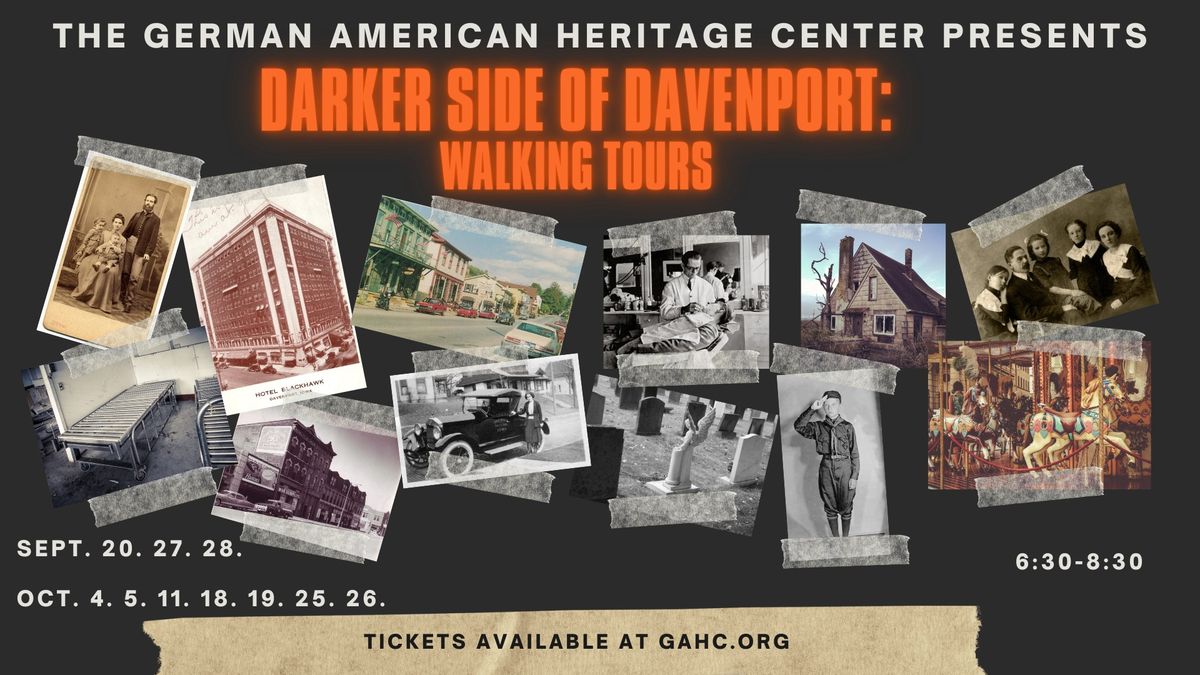 Darker Side of Davenport Walking Tours