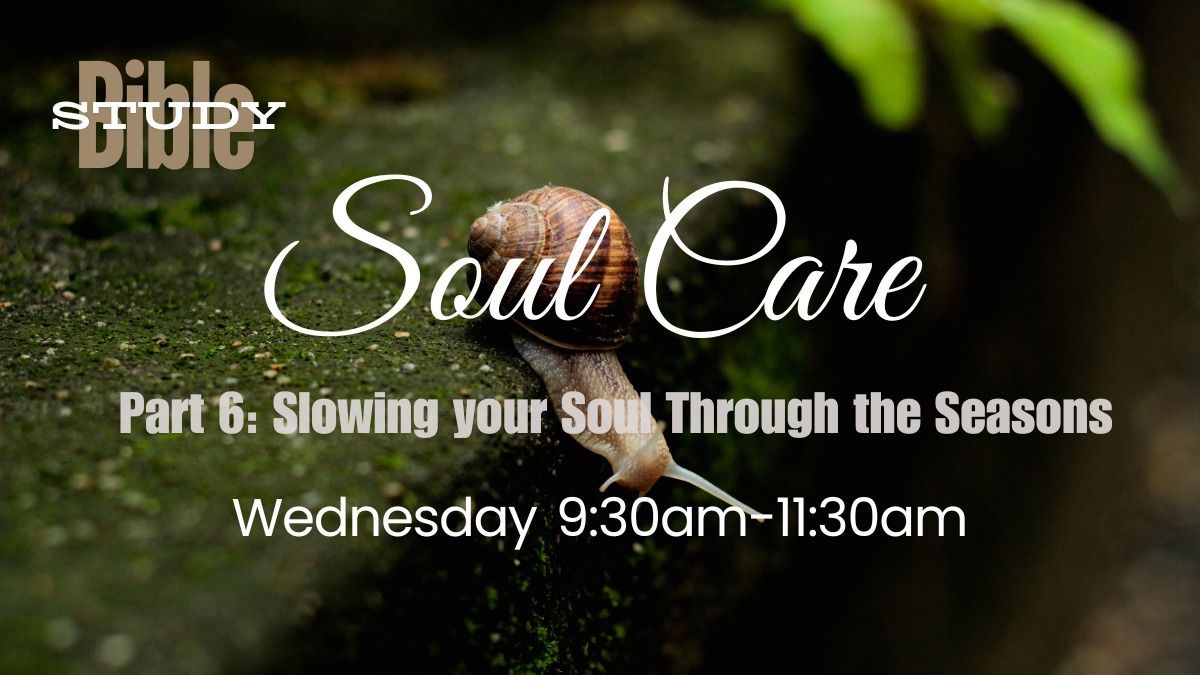 AM Bible Study: Slowing your Soul through the Seasons