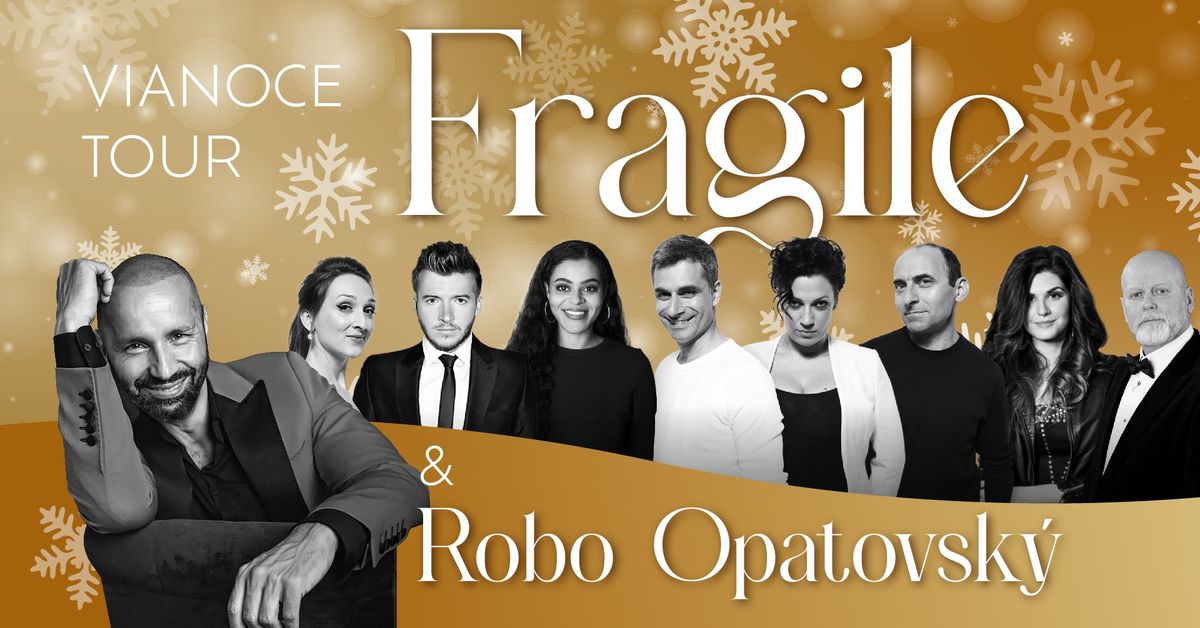 VIANOCE TOUR 2024 - Fragile & Robo Opatovsk\u00fd - Martin - Kino stroj\u00e1r 