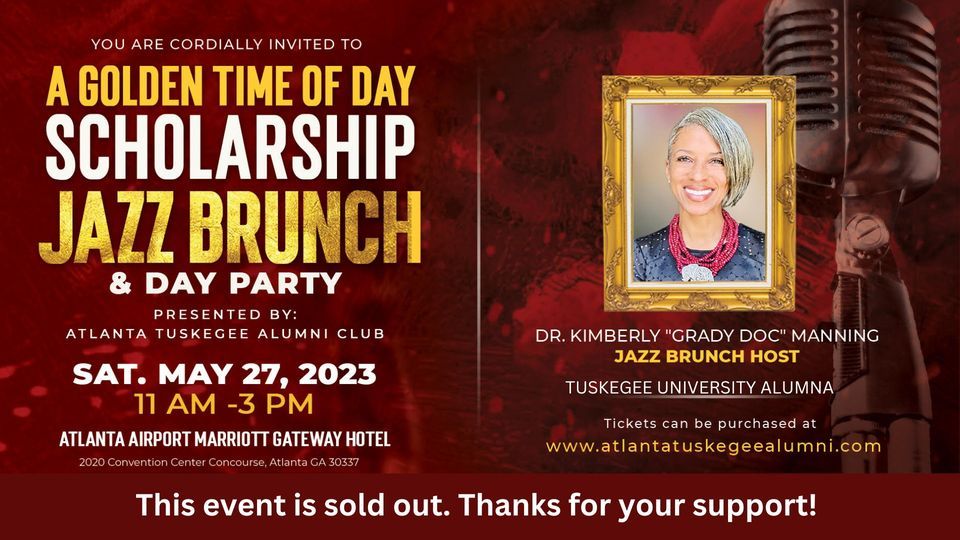 A Golden Time of Day: Jazz Scholarship Brunch & Day Party