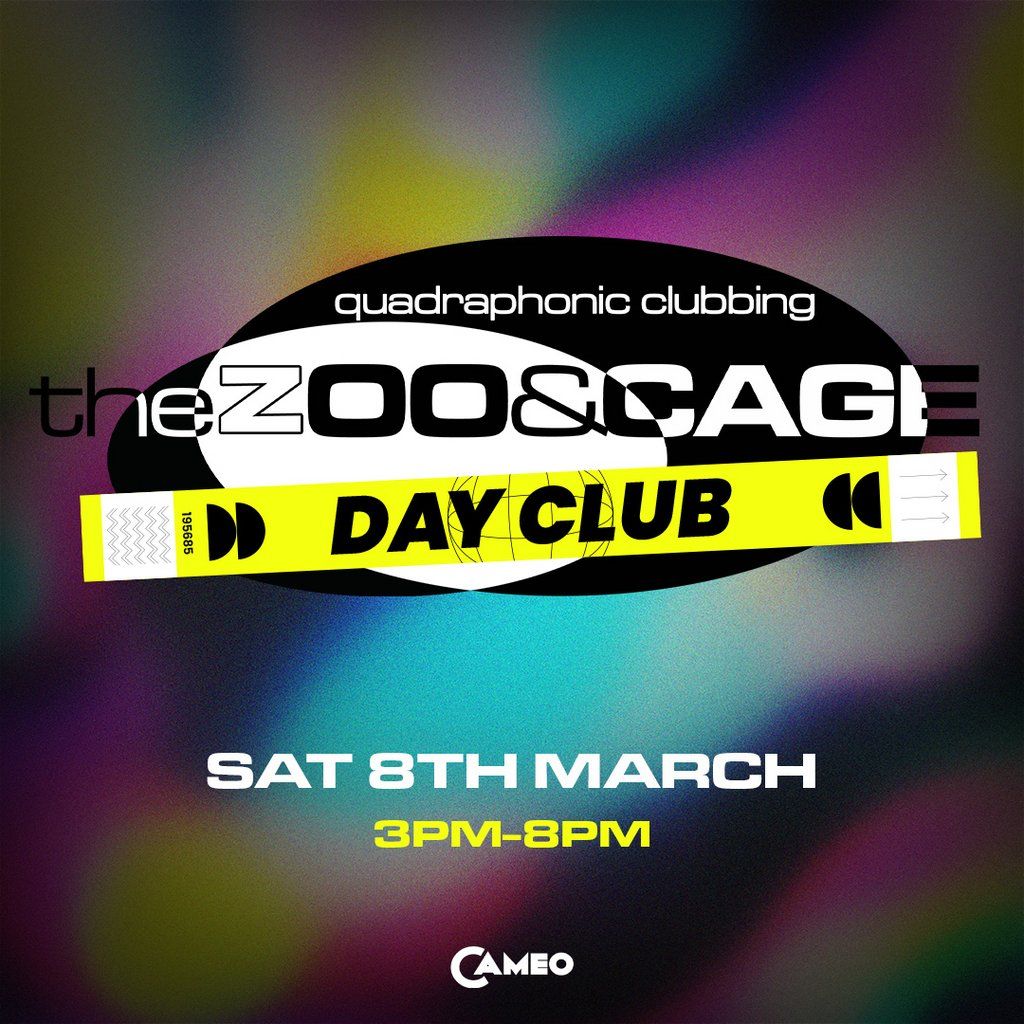 Zoo & Cage Day Club for over 30's