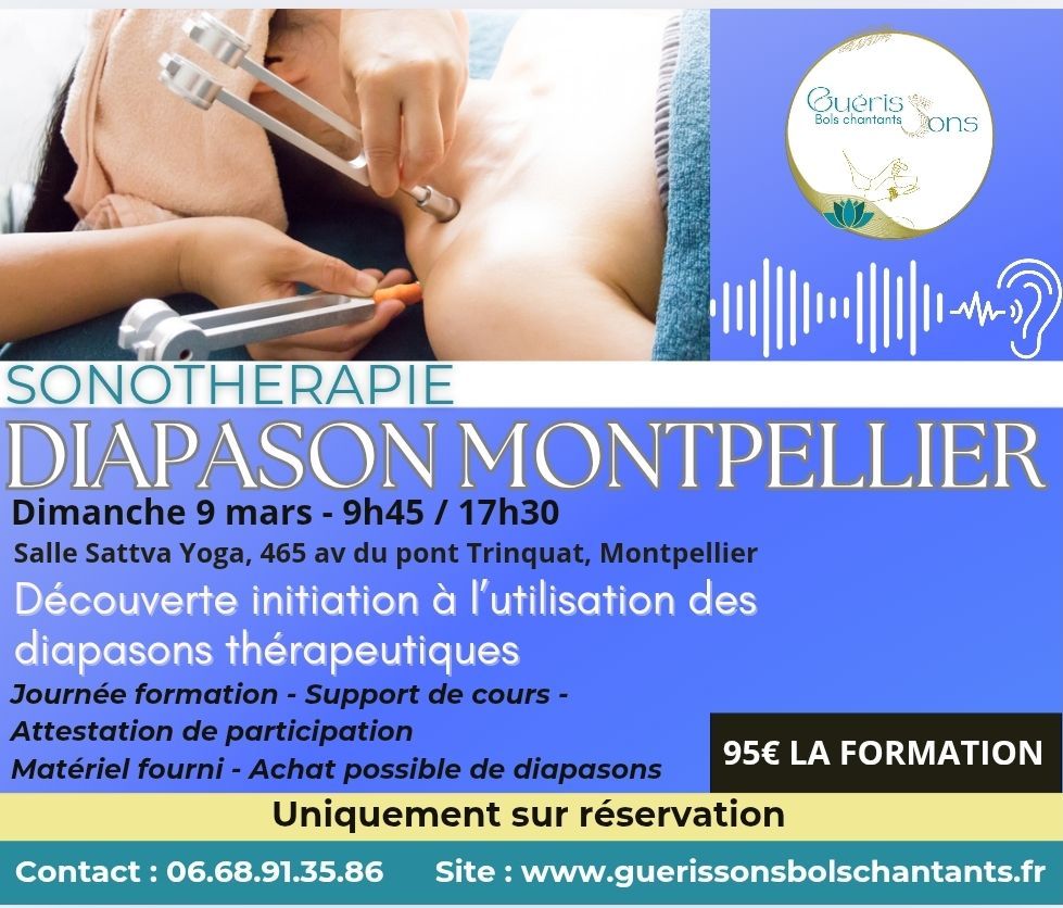 Formation au diapasons th\u00e9rapeutiques