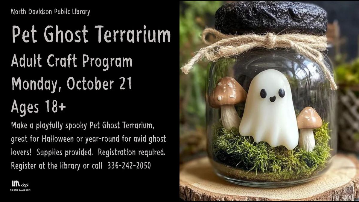 Pet Ghost Terrarium