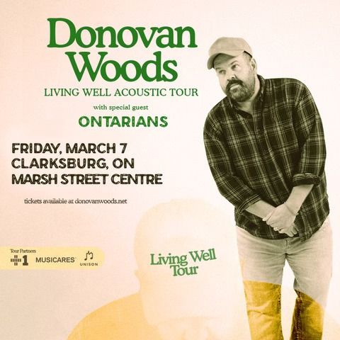 Donovan Woods with special guests the Ontarians