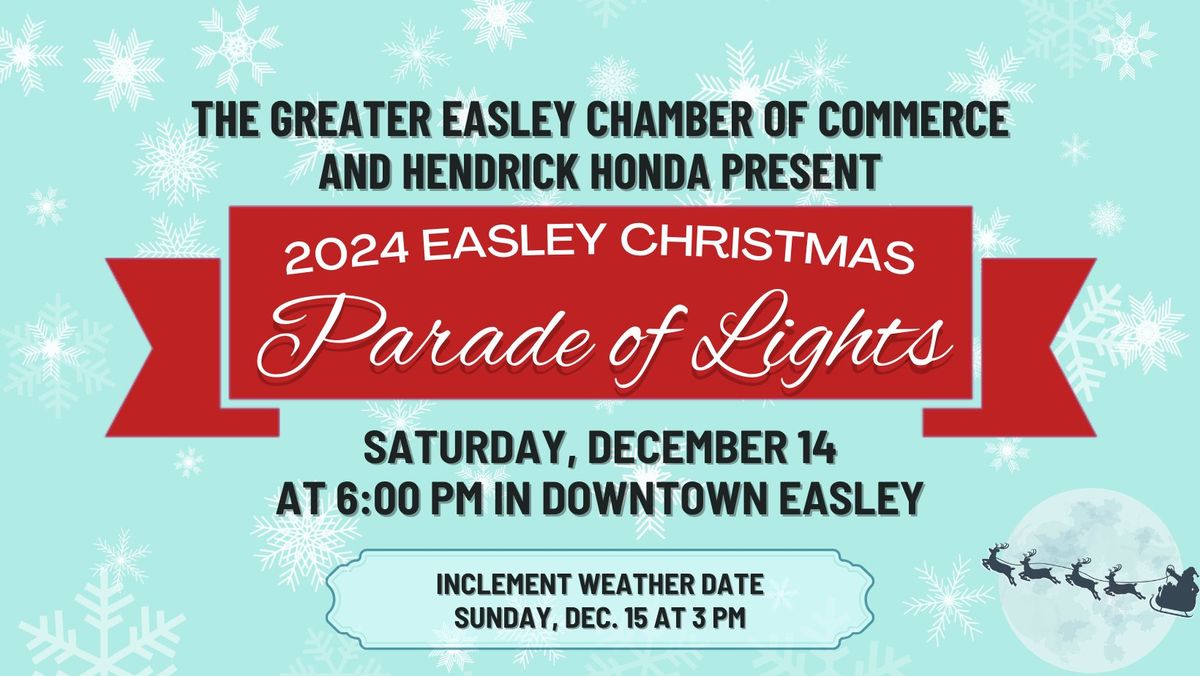 Annual Easley Christmas Parade of Lights