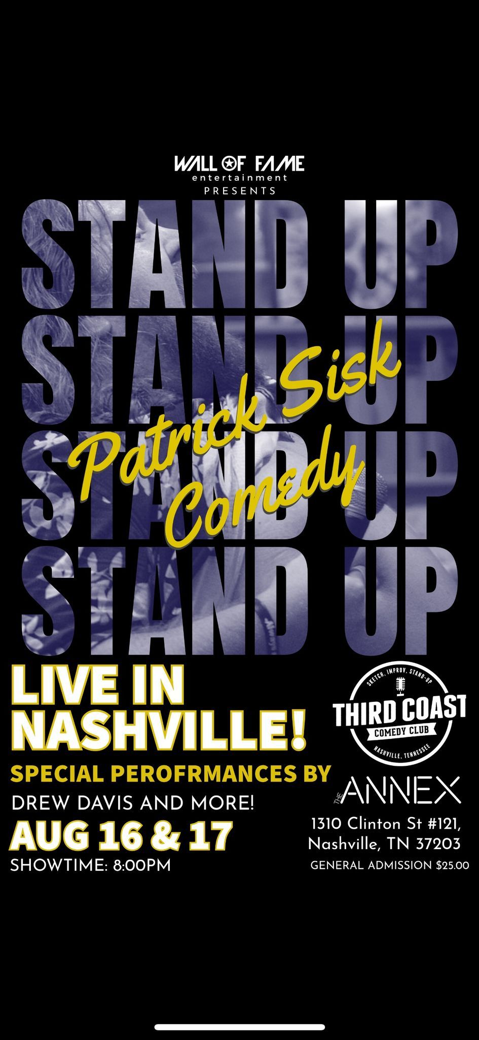 Patrick Sisk Live at Third Coast Comedy - Annex