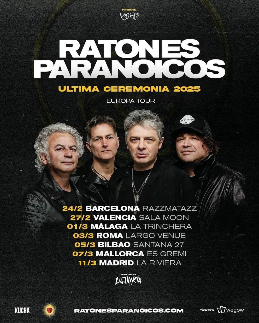 Ratones Paranoicos Barcelona Tickets