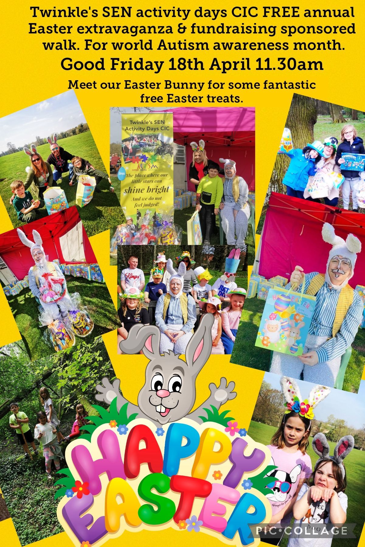  Twinkle's Sen Easter egg stravaganza and fundraising sponsored