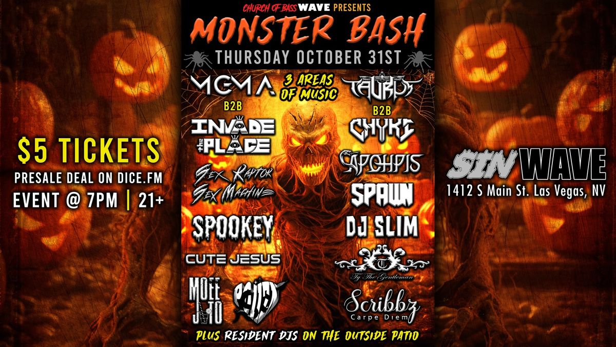 Church of Basswave Presents: MONSTER BASH