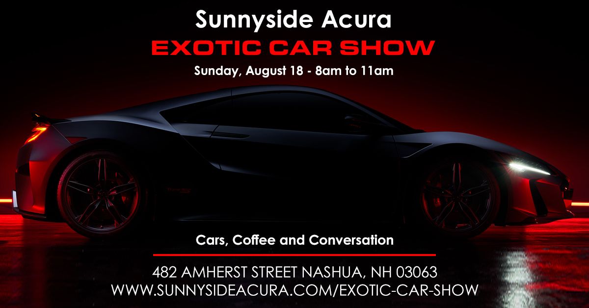 Sunnyside Acura Exotic Car Show