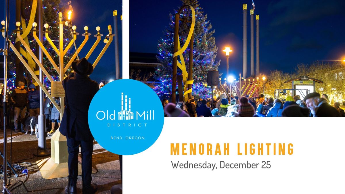 Menorah Lighting for Chanukah