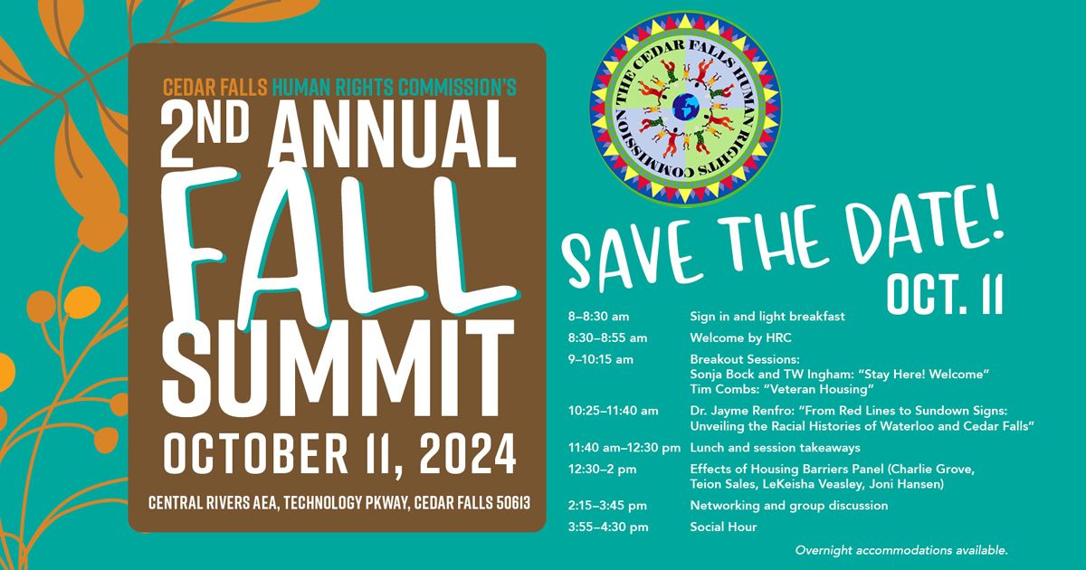 Second Annual Fall Summit: \u201cCross-Cultural Barriers to Housing, Past and Present\u201d