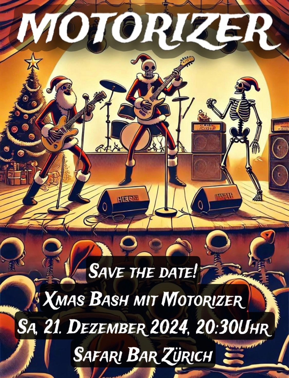 Xmas Bash mit Motorizer 