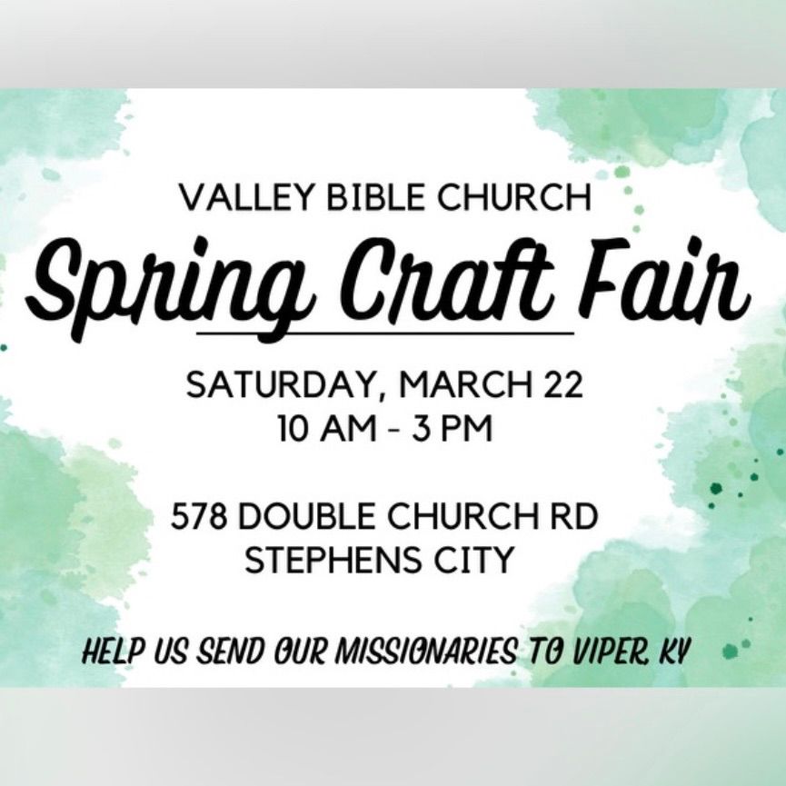 Spring Craft Fair