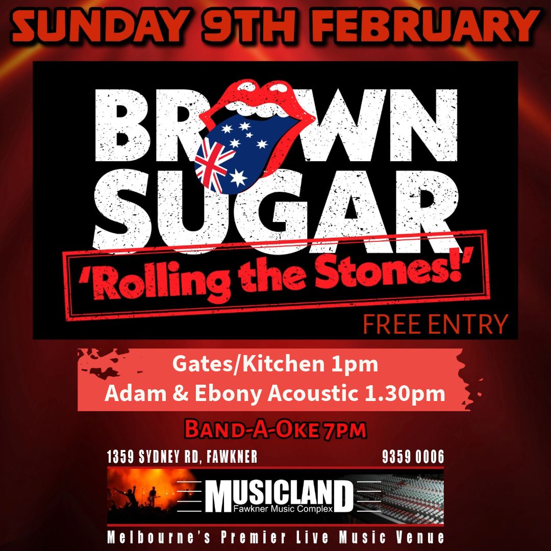 Sunday Fundays - BROWN SUGAR (The Rolling Stones)