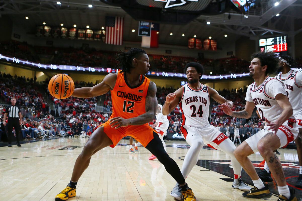 Texas Tech Red Raiders at Oklahoma State Cowboys Mens Basketball