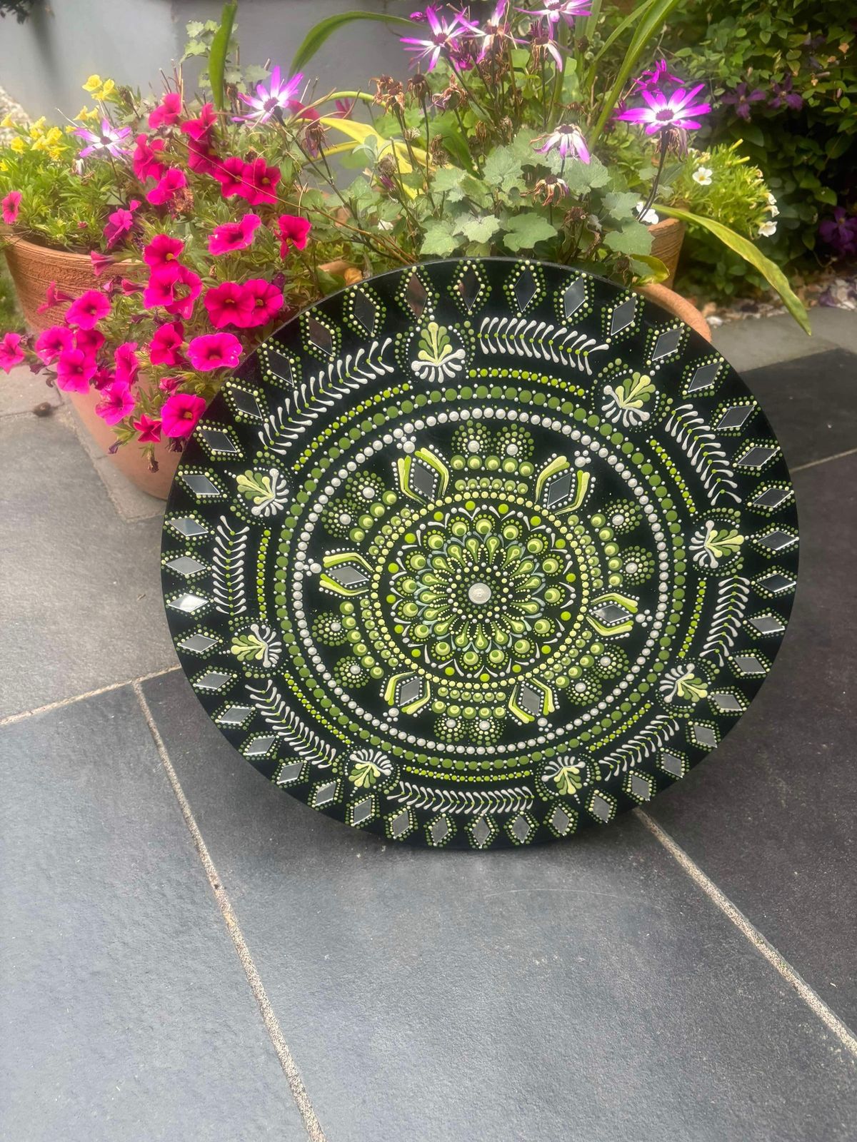 2 week Workshop - Mandala Plaque 