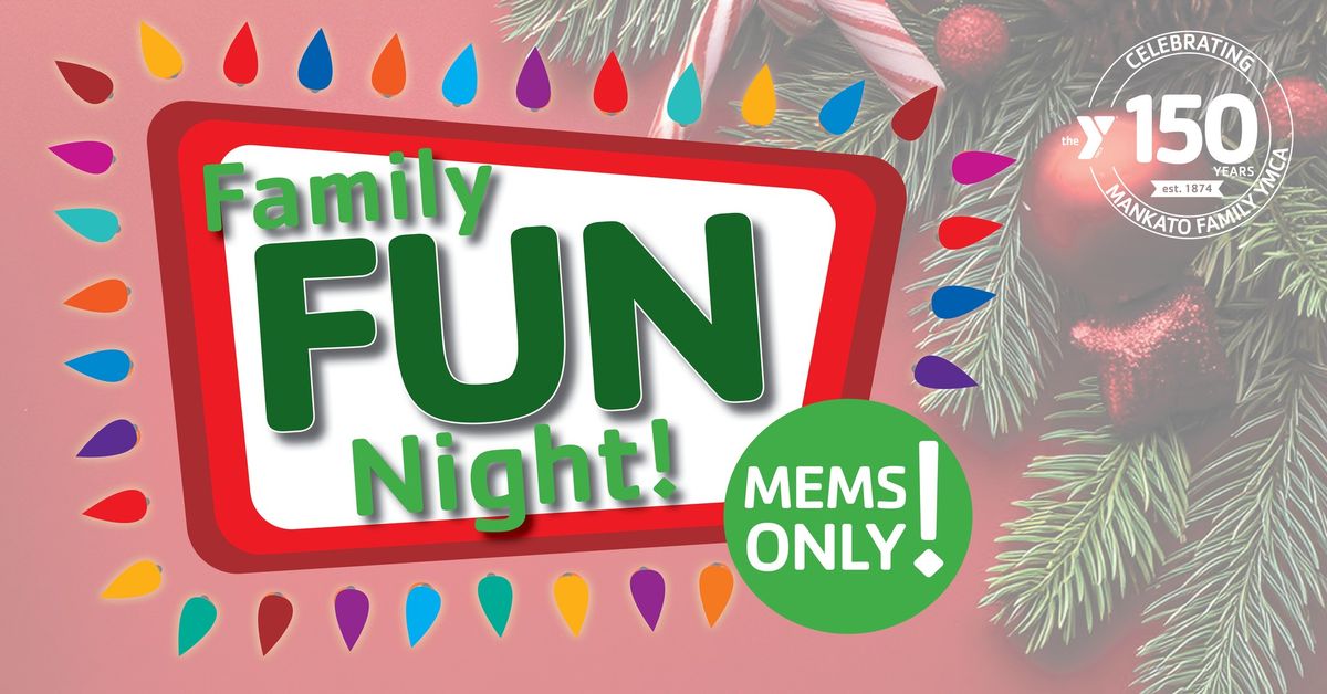 Family Fun Night: A Very Merry Family Night