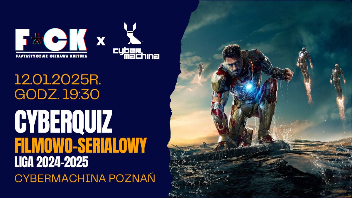 CYBERQUIZ Filmowo-Serialowy Sezon 2024-2025