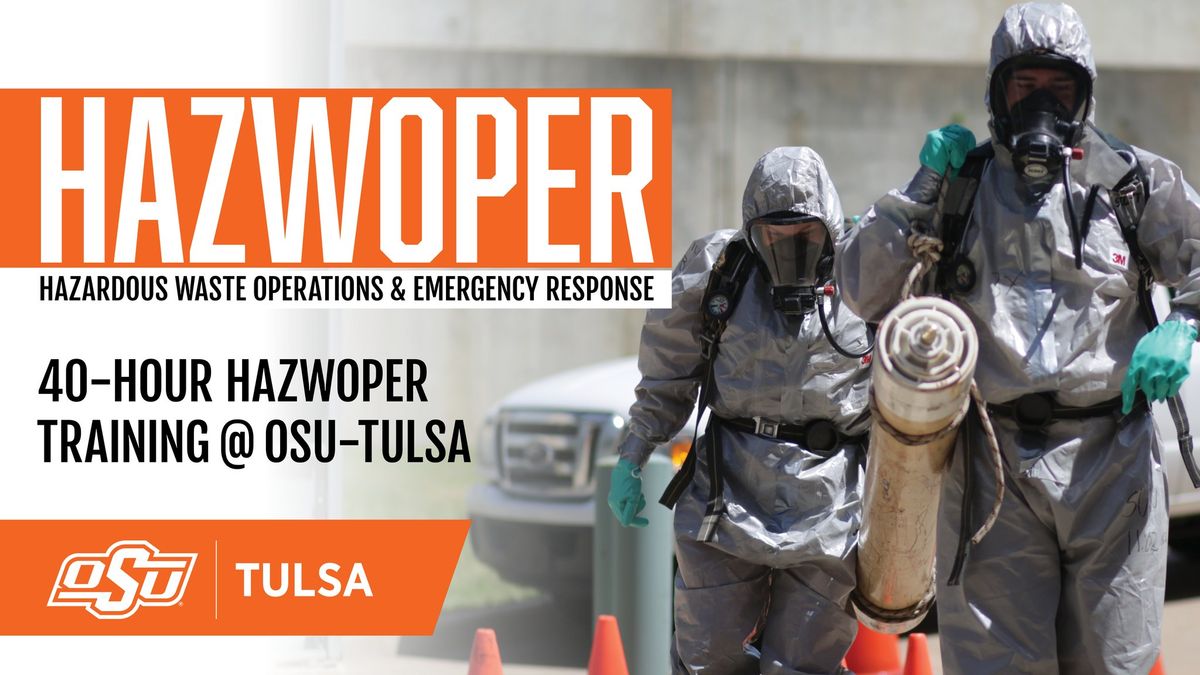 40-Hour HAZWOPER Training | May 20-24