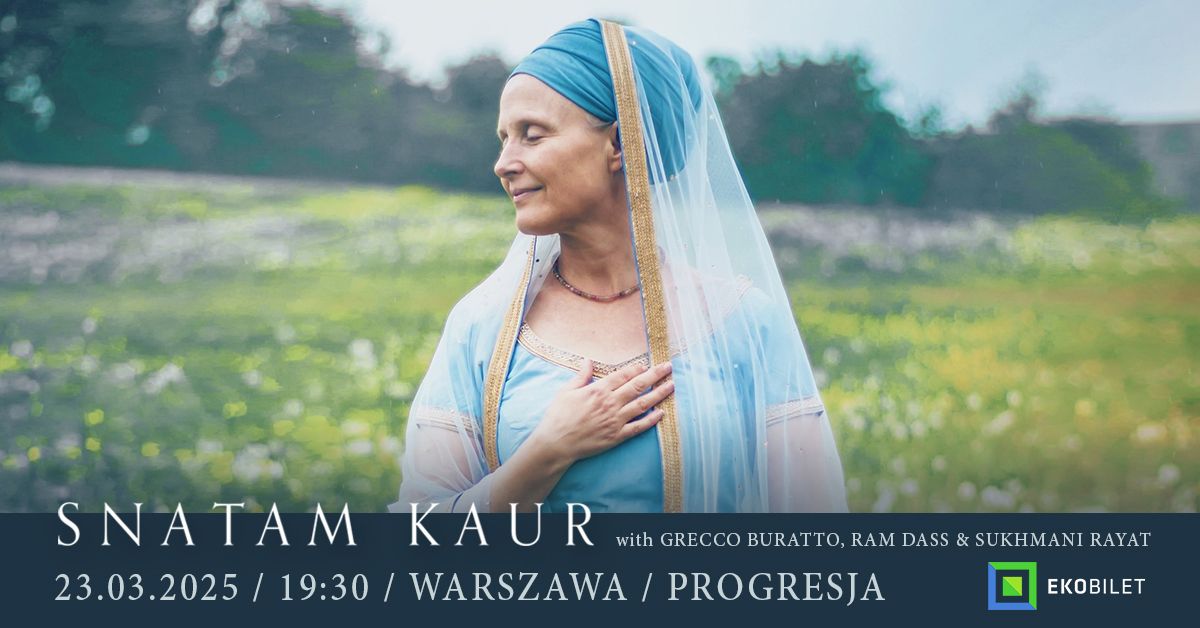 Snatam Kaur WARSZAWA 2025